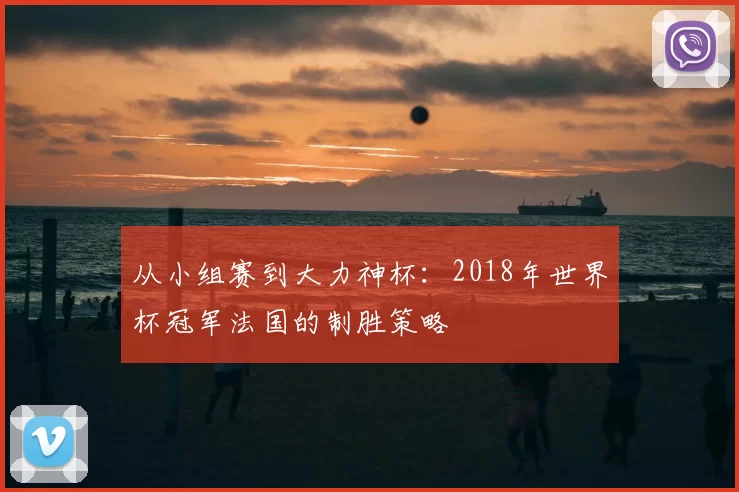 从小组赛到大力神杯：2018年世界杯冠军法国的制胜策略