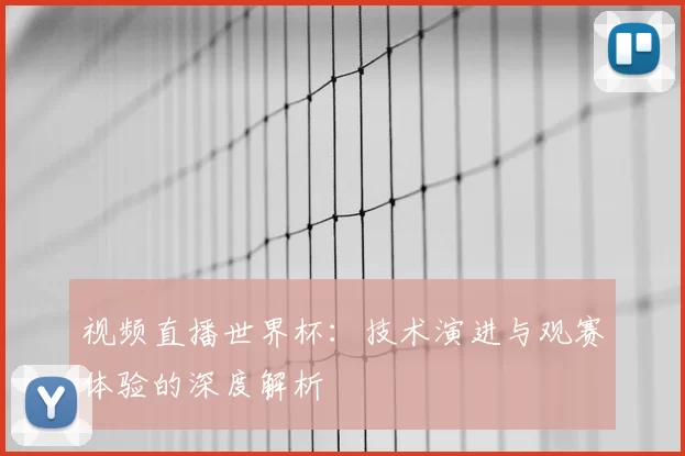 视频直播世界杯：技术演进与观赛体验的深度解析