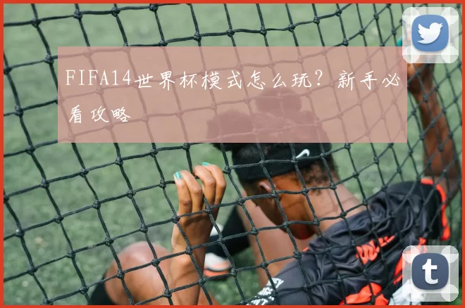 FIFA14世界杯模式怎么玩？新手必看攻略