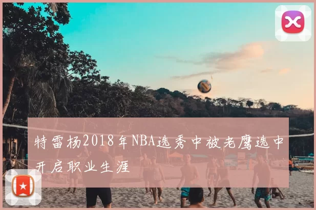特雷杨2018年NBA选秀中被老鹰选中开启职业生涯